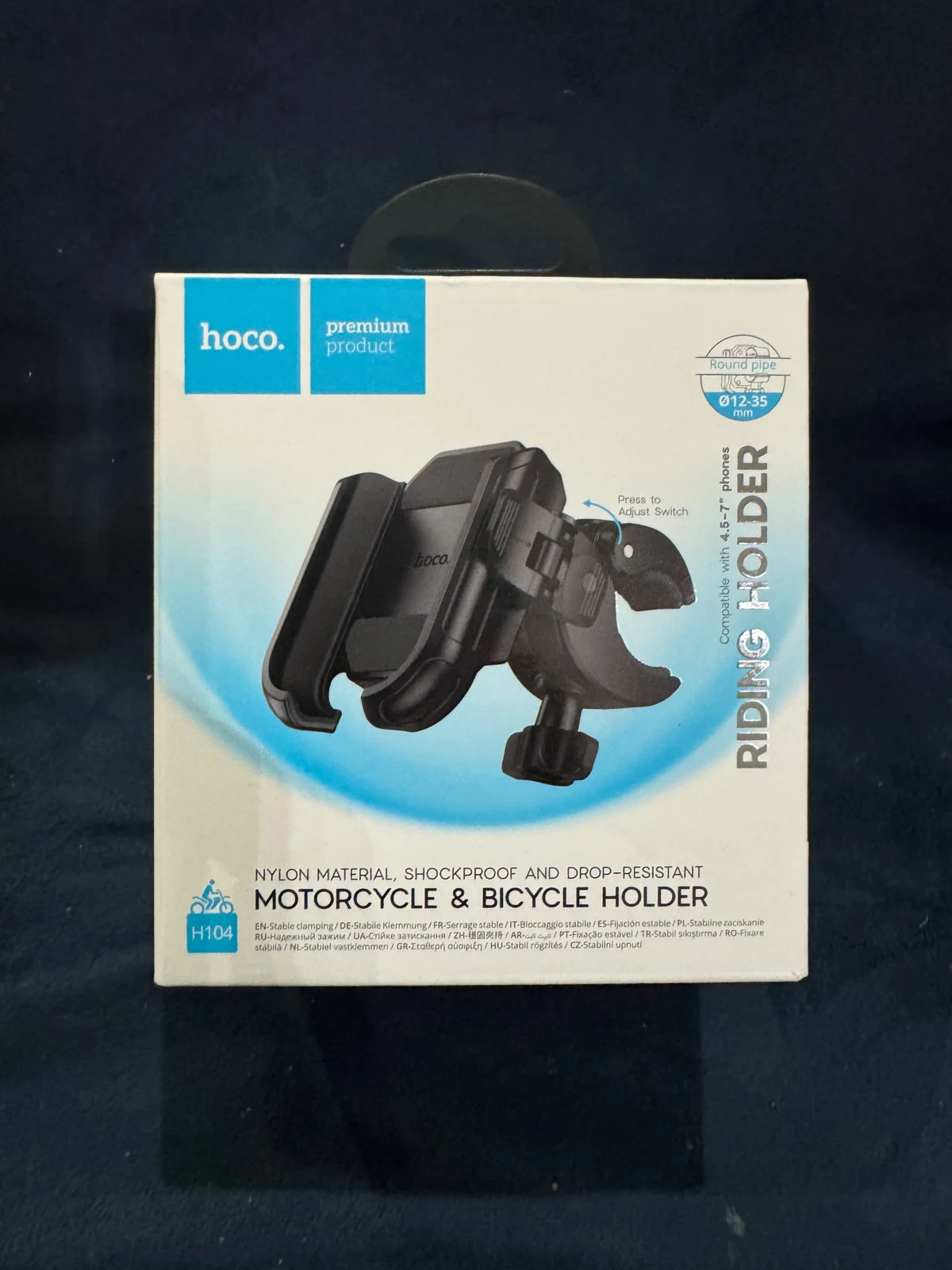 HOCO H104 Bike Phone Holder — Original product & packaging
