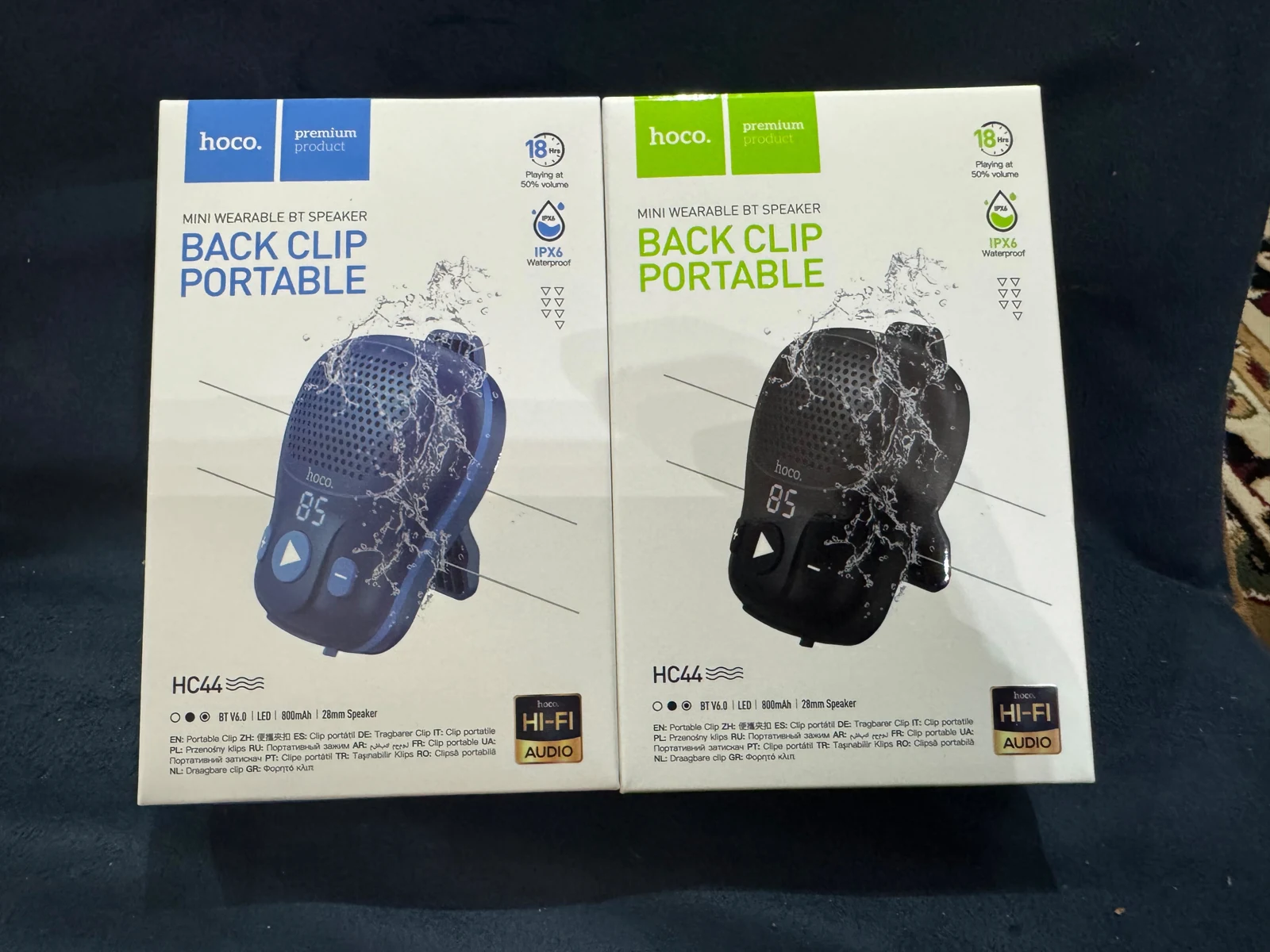 HOCO HC44 Wearable Bluetooth Speaker — Original product & packaging