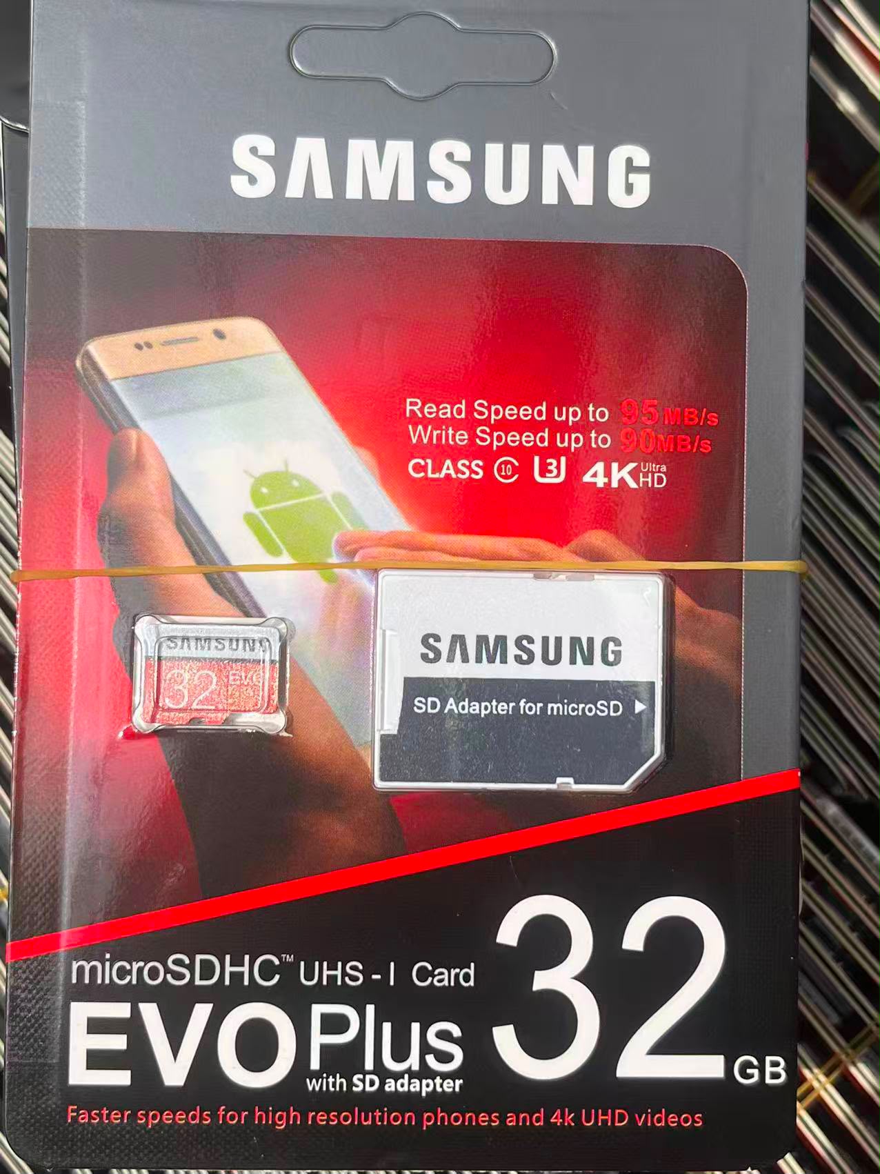 Samsung 32GB Memory Card — Original product & packaging