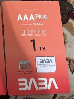 3A3A Memory Card 1TB — Original product & packaging