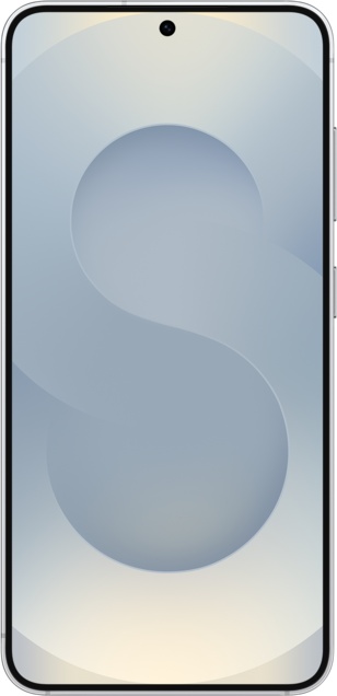 Samsung Galaxy S25 128GB Silver Shadow — Brand-new open box — Studio photo